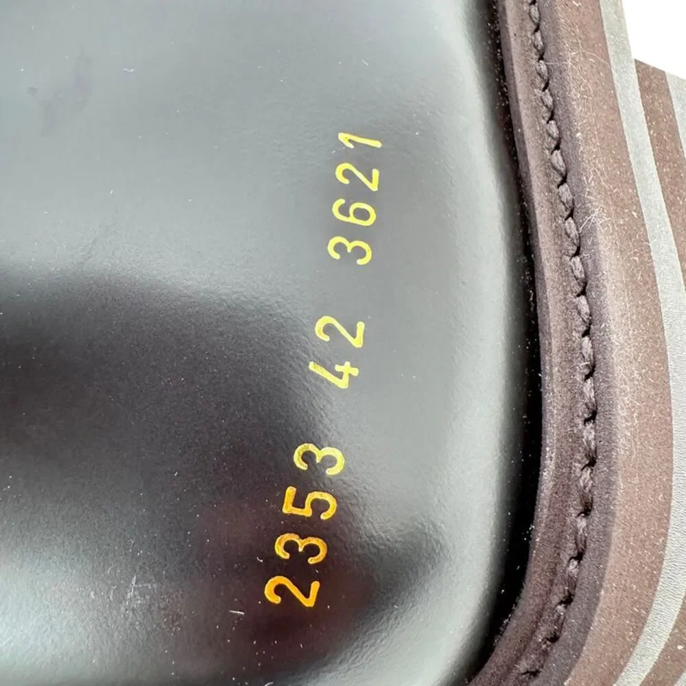 Common Projects Lace-Up Hiking Boots in Black Leather